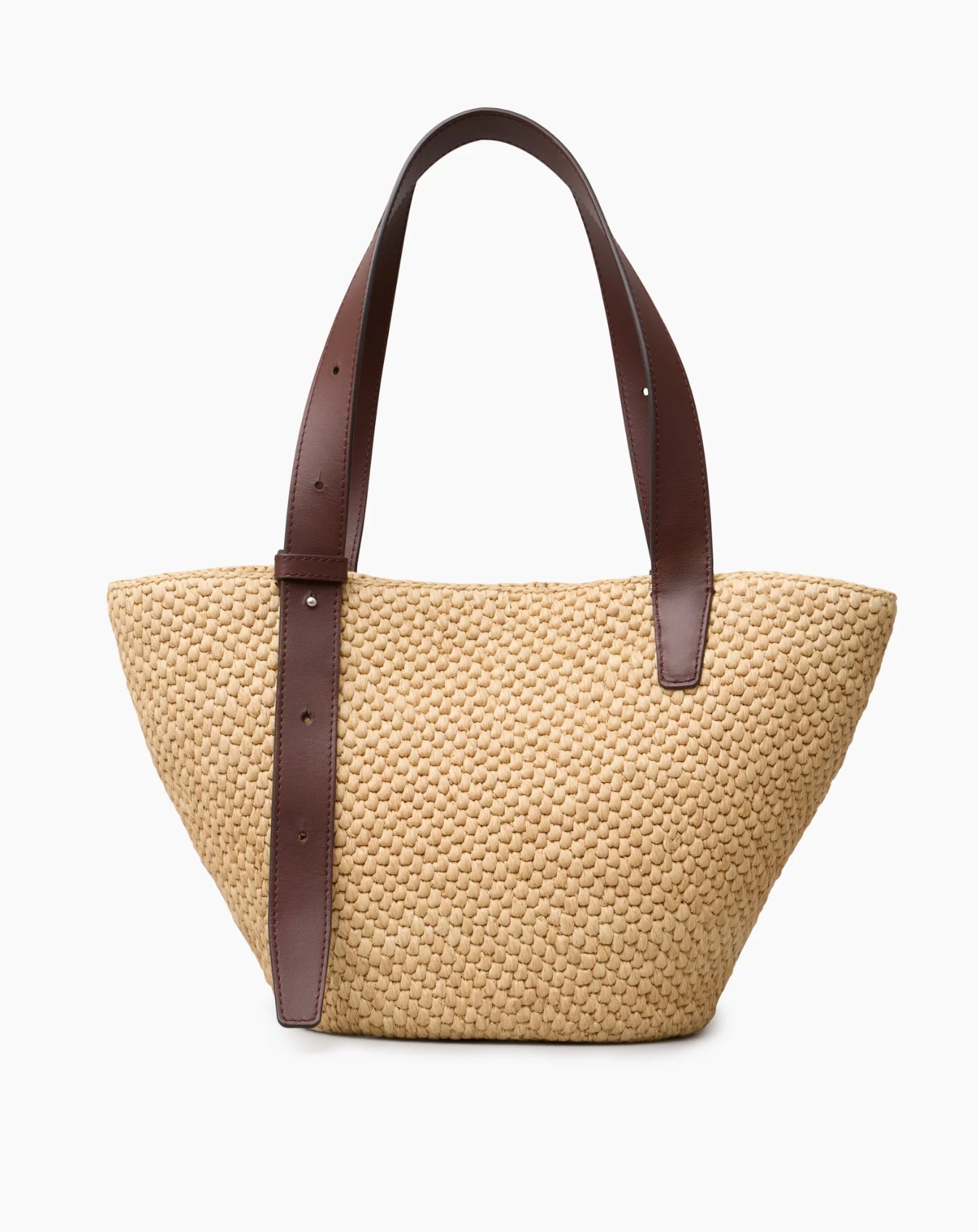 The Bianca Raffia Bag Small Natural Vesker